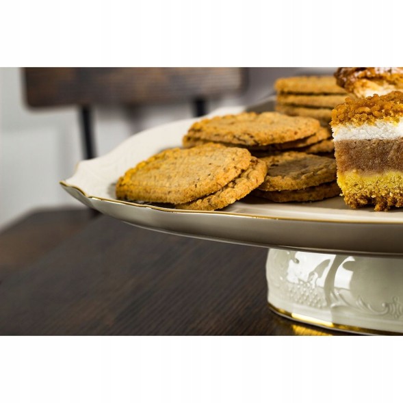 Sampa  Bernadotte ivory gold patera rectangle n/n 40cm