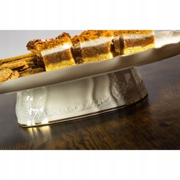 Sampa  Bernadotte ivory gold patera rectangle n/n 40cm