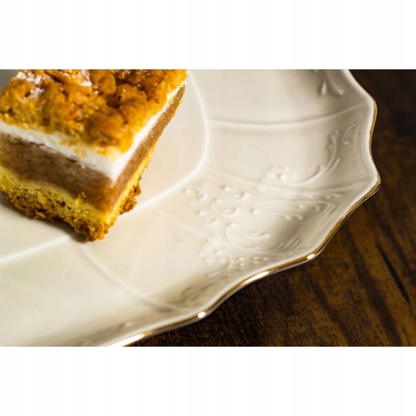 Sampa  Bernadotte ivory gold patera rectangle n/n 40cm