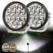 CHINA jsbgfg 2Pcs 500w halogen led lamp 7'' 50000 lm amber and white light