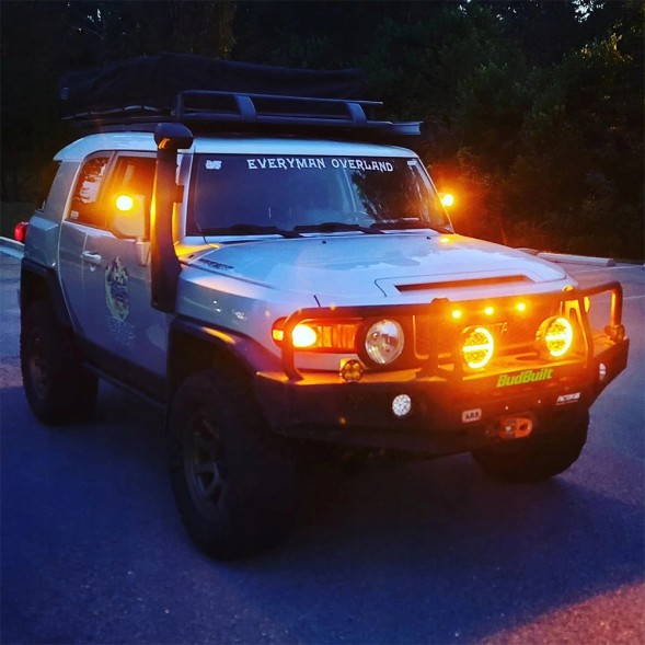 CHINA jsbgfg 2Pcs 500w halogen led lamp 7'' 50000 lm amber and white light