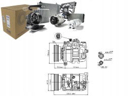 Nissens 89237 NIS/GIFT Air conditioning compressor audi q7 vw phaeton touareg + driver assistant #31