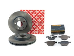 Febi Bilstein  Ford focus ii c-max front discs and pads 278mm
