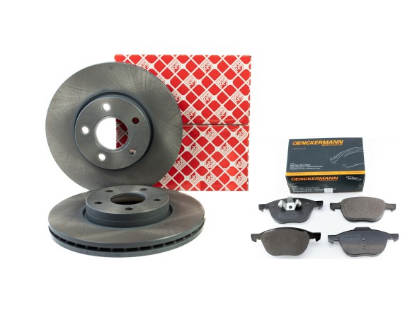 Febi Bilstein  Ford focus ii c-max front discs and pads 278mm