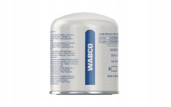 Wabco 4329010022 Wabco dehumidifier cartridge man tgx / tgs euro 6