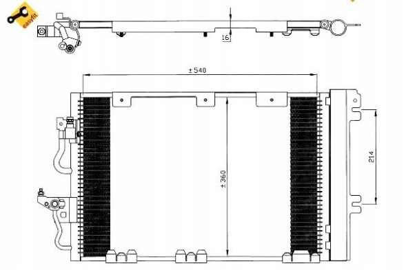 NRF 86227800 NRF Nrf air conditioning cooler with dehumidifier