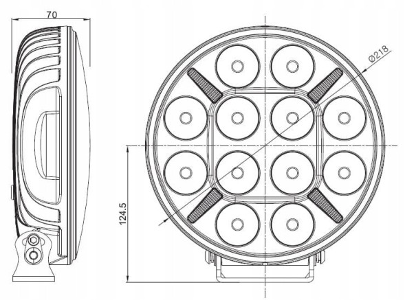 Skyled  Headlamp skyled jupiter 9x full led