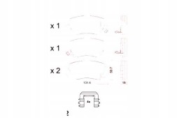 Zimmermann Zim24415.190.2 brake pads. Opel insignia 08- + driver assistant #33