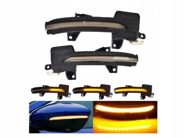 WOLLER  Dynamic led indicator kit in side mirrors for honda accord inspire