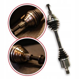 BRV B1687 Half axle left vw arteon (3h7, 3h8) 2.0 tsi +4motion automatic new