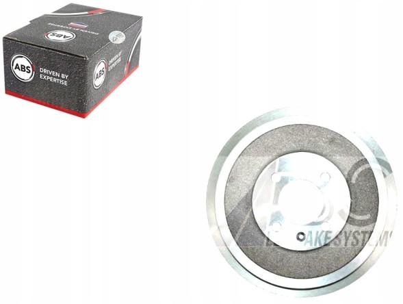 A.B.S. 108713260 ABS Abs2766-s brake drums vw caddy ii 99-03 + driver assistant #33