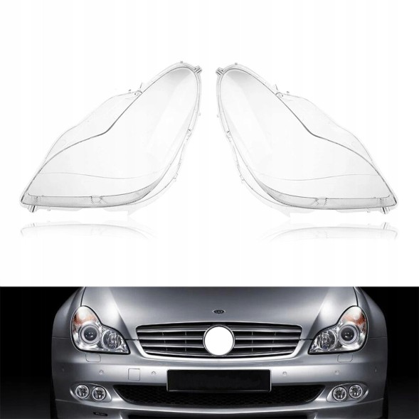 CHINA JKUIASJ89 Left+right lampshade glass lamps for mercedes w219 cls 2004-2011