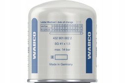 Wabco  Air dehumidifier filter screwed sg41x1.5mm + emergency essential #18