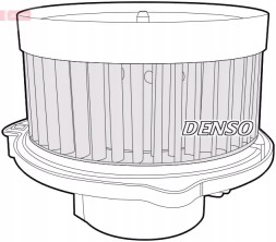 Denso DEA17014 Denso dea17014 interior fan