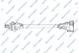 GSP 261293OL Gsp vw drive half axle
