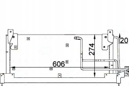 Behr Hella Service  Air conditioning condenser opel corsa b behr hella + collision assistant #34