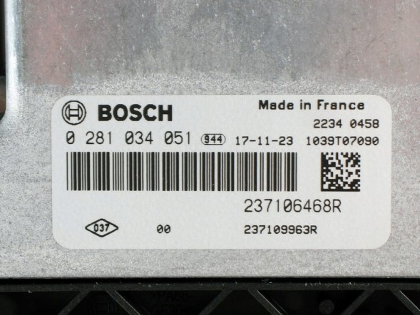 Renault OE 0281034051 237106468R 237109963R Computer engine driver renault megane iv scenic iv talisman 1.6 dci
