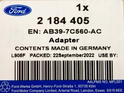 Ford OE FORD OE AB39-7C560-AC Ford ranger 12- _ 2184405 _ ab39-7c560-ac clutch adapter