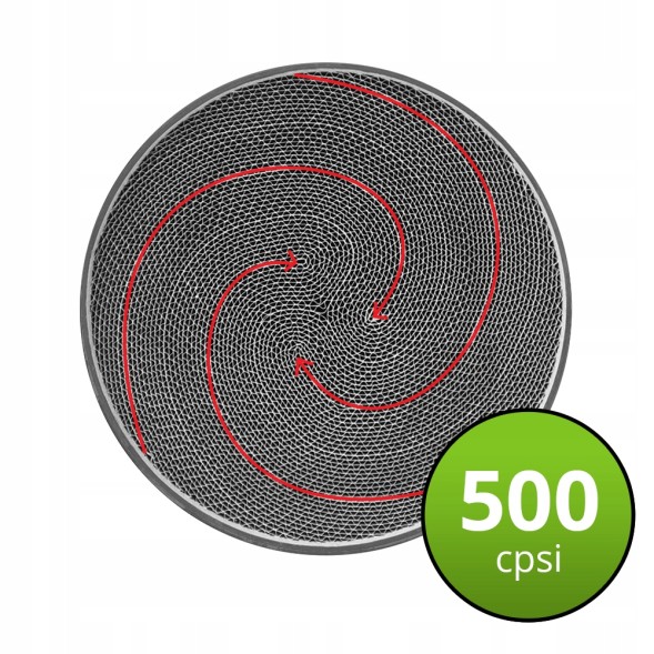 CHINA MS11LCC0055/E5/500 Universal catalytic converter cartridge euro 5 500 cpsi rfc 110/100 mm