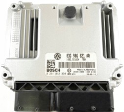 Volkswagen OE 03G906021AQ 0281012390 1.9 D 103KM 5907911140410 Computer ecu vw caddy 1.9 03g906021aq 0281012390 immo off