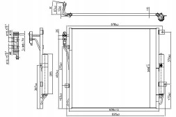 Nissens 940407 NIS/GIFT Air conditioning condenser land rover discovery iv ran + driver assistant #31
