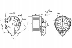 Nissens 87179/NIS Nissens citroen evasion blower, jumpy + driver assistant #28