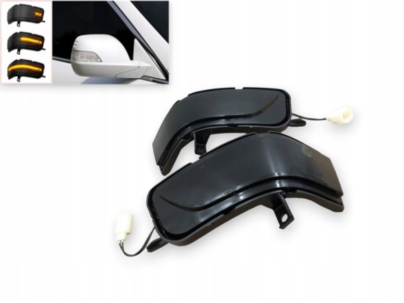 WOLLER 34350-SWA-003 34300-SWA-003 Directions flashers smoke dynamic led mirrors for honda crosstour 2013-2015