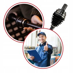 BRV Half axle right mercedes (w247) class b 160 d 180 d 200 d 220 d vending machine new