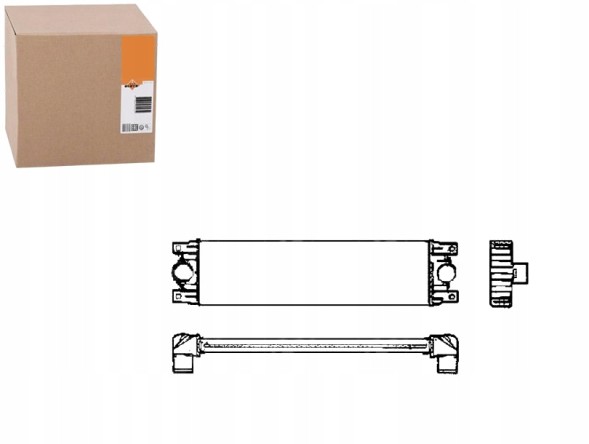 NRF 86226742 NRF Nrf intercooler opel renault 30837