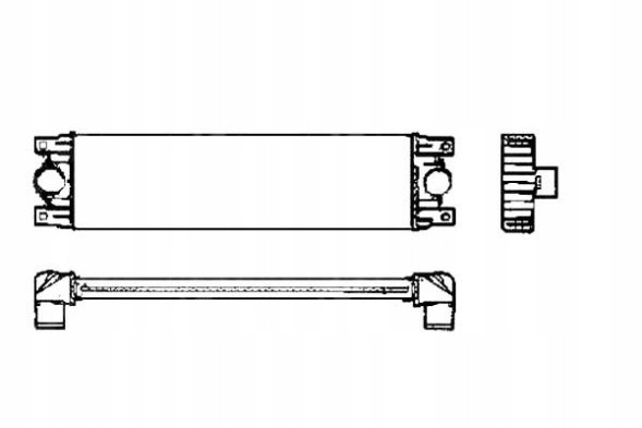 NRF 86226742 NRF Nrf intercooler opel renault 30837
