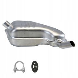 CHINA ZEST.31.263P End muffler volvo s60 2.4i 140-170 hp sedan