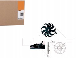 NRF PRO/47381 NRF Vw touran 1,6-2,0 radiator fan audi a3 03- + collision assistant #34