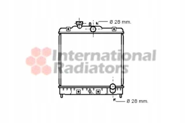 VAN Wezel 25002031/VAN Van wezel engine cooler - sil cooling system + driver assistant #28