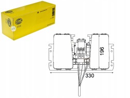 Hella  Hella blower fan [ hella ] + collision kit #30