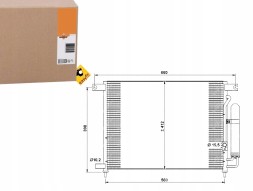 NRF NRF35766(iMOTO) Air conditioning condenser chevrolet aveo kalos nrf + driver's essential #37