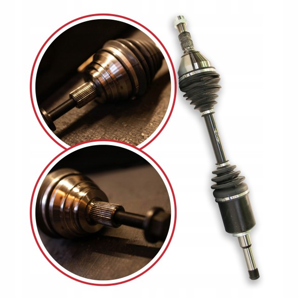 BRV  Half axle left chevrolet captiva i (c100) 2.0 d 2.2 d +awd automatic new