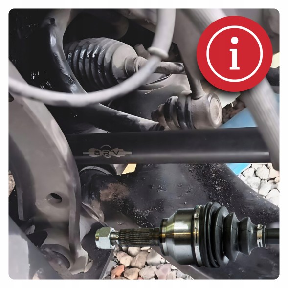 BRV  Drive shaft right mazda v 5 (cr19) 2.0 petrol 2005-