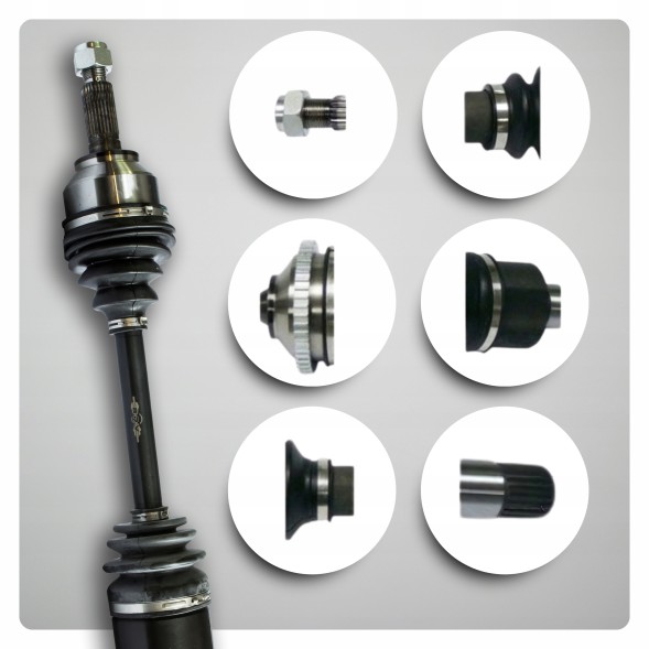 BRV  Drive shaft right mazda v 5 (cr19) 2.0 petrol 2005-