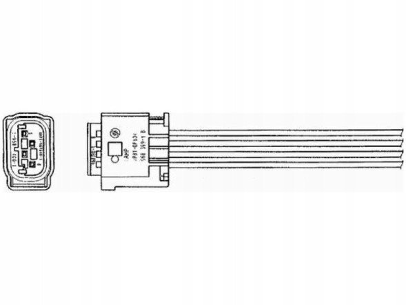 NTK 5747 Lambda sensor mg oza659-ee45