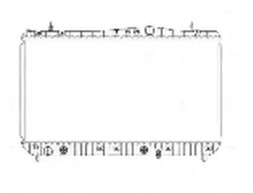 NRF  Water cooler 53385 nrf chevrolet