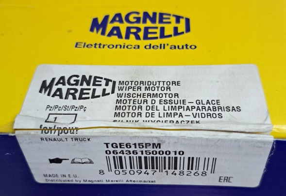 Magneti Marelli 064361500010 Magneti marelli wiper motor 064361500010 renault kerax