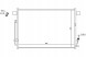 Nissens PRO/940403 NIS Air conditioning condenser nissan murano ii 3.5 10.08- + collision assistant #34