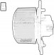 Denso DEA12004 Blower air supply fan dea12004 denso iveco