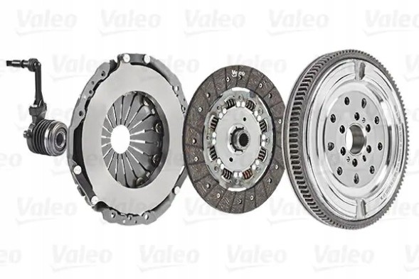 Valeo  Clutch set disc flywheel screw pressure