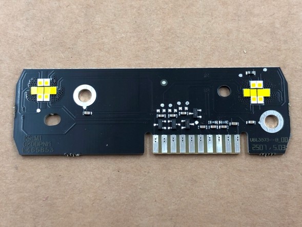 WOLLER H.169/207/10. Direction module yellow led board drl lamp right 5a5f626 for bmw 7 series g70