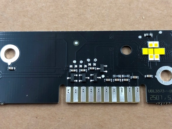 WOLLER H.169/207/10. Direction module yellow led board drl lamp right 5a5f626 for bmw 7 series g70