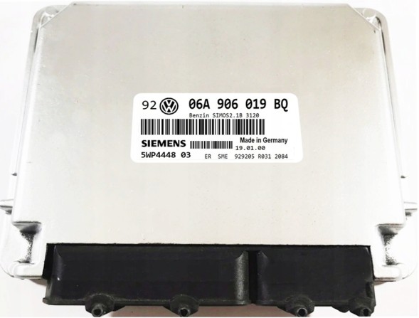 Siemens 06A906019BQ 5WP444803.1.6 Computer ecu vw golf 1.6 06a906019bq 5wp444803