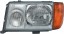 Polcar Reflektor główny P/P MERCEDES W124/KLASA E, 12.90-06.92 1248205461 Headlamp p/p mercedes w124/class e, 12.90-06.92 1248205461