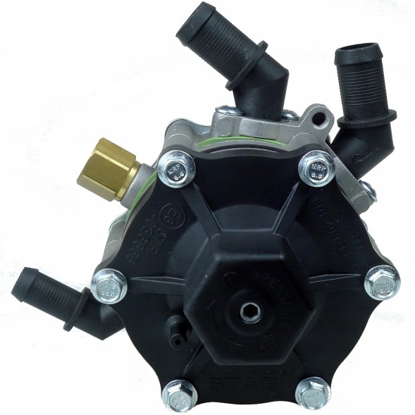 AC WGM4011AH-DPI Reducer lpg evaporator ac r02 dpi 220hp + solenoid valve ac stag 8 / 8 bfc