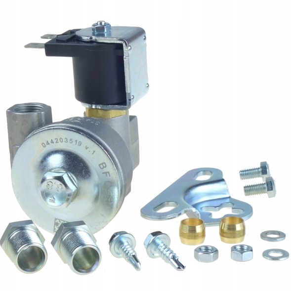 AC WGM4011AH-DPI Reducer lpg evaporator ac r02 dpi 220hp + solenoid valve ac stag 8 / 8 bfc